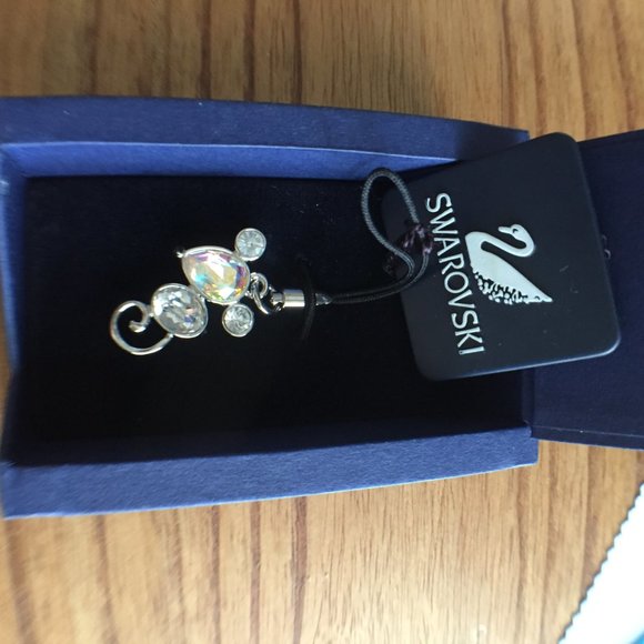 Swarovski mouse keychain pendant NWT - Picture 2 of 3